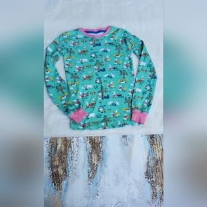 Mini boden pajama  top size  11Y